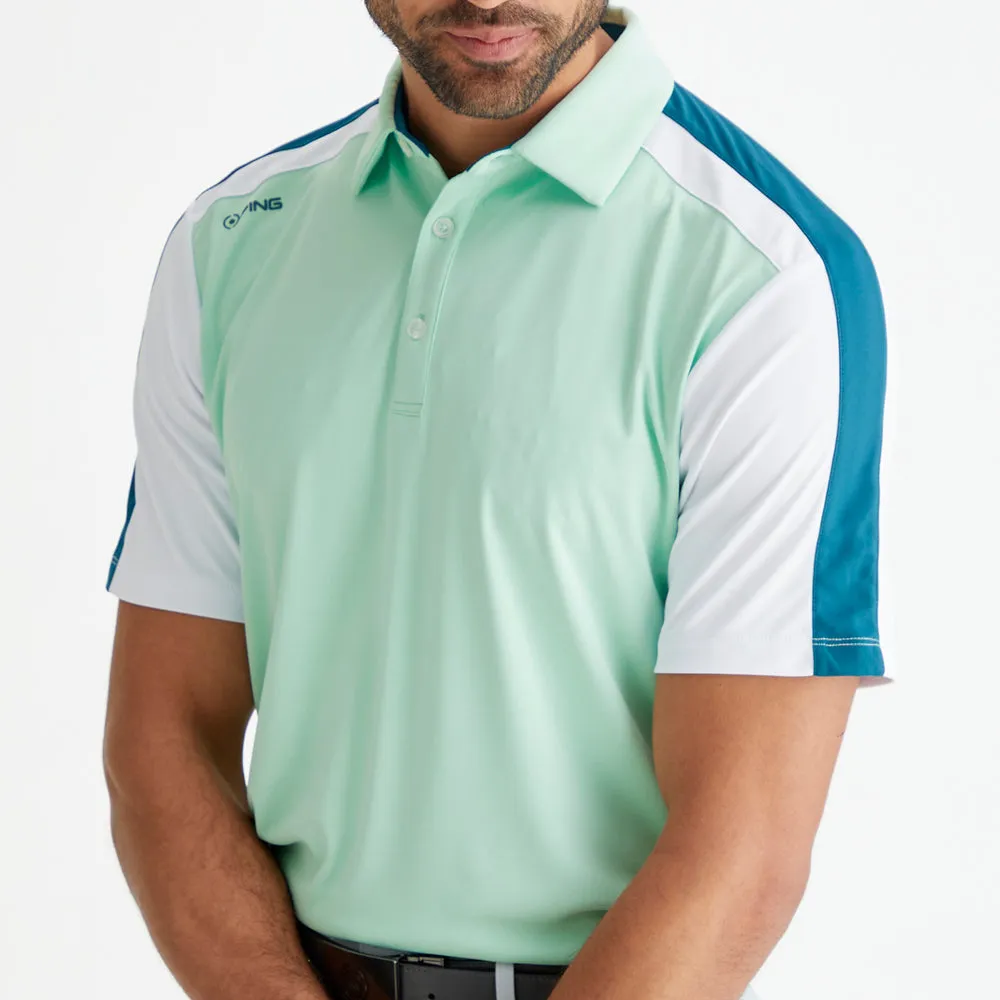 Ping Kelly Polo Shirt - Misty Green Multi Own the Streets Economical