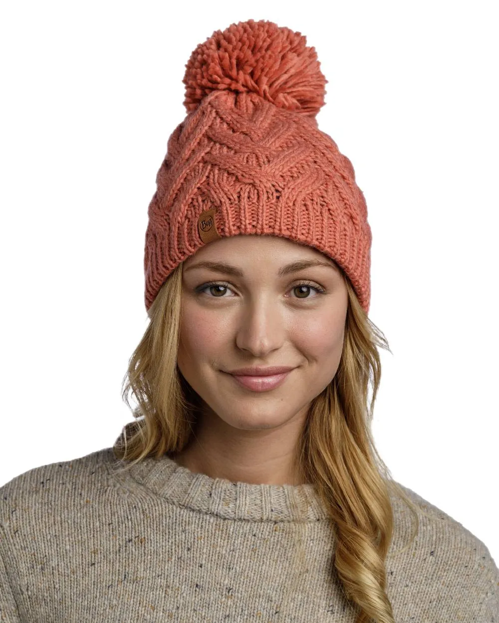 Buff Caryn Knitted Fleece Beanie Men's Hiking Hats