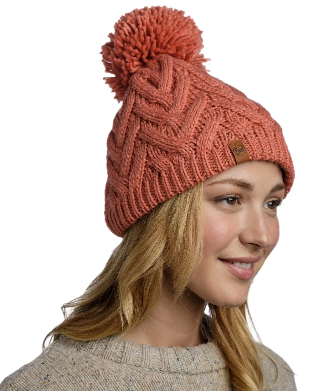 Buff Caryn Knitted Fleece Beanie Men's Hiking Hats