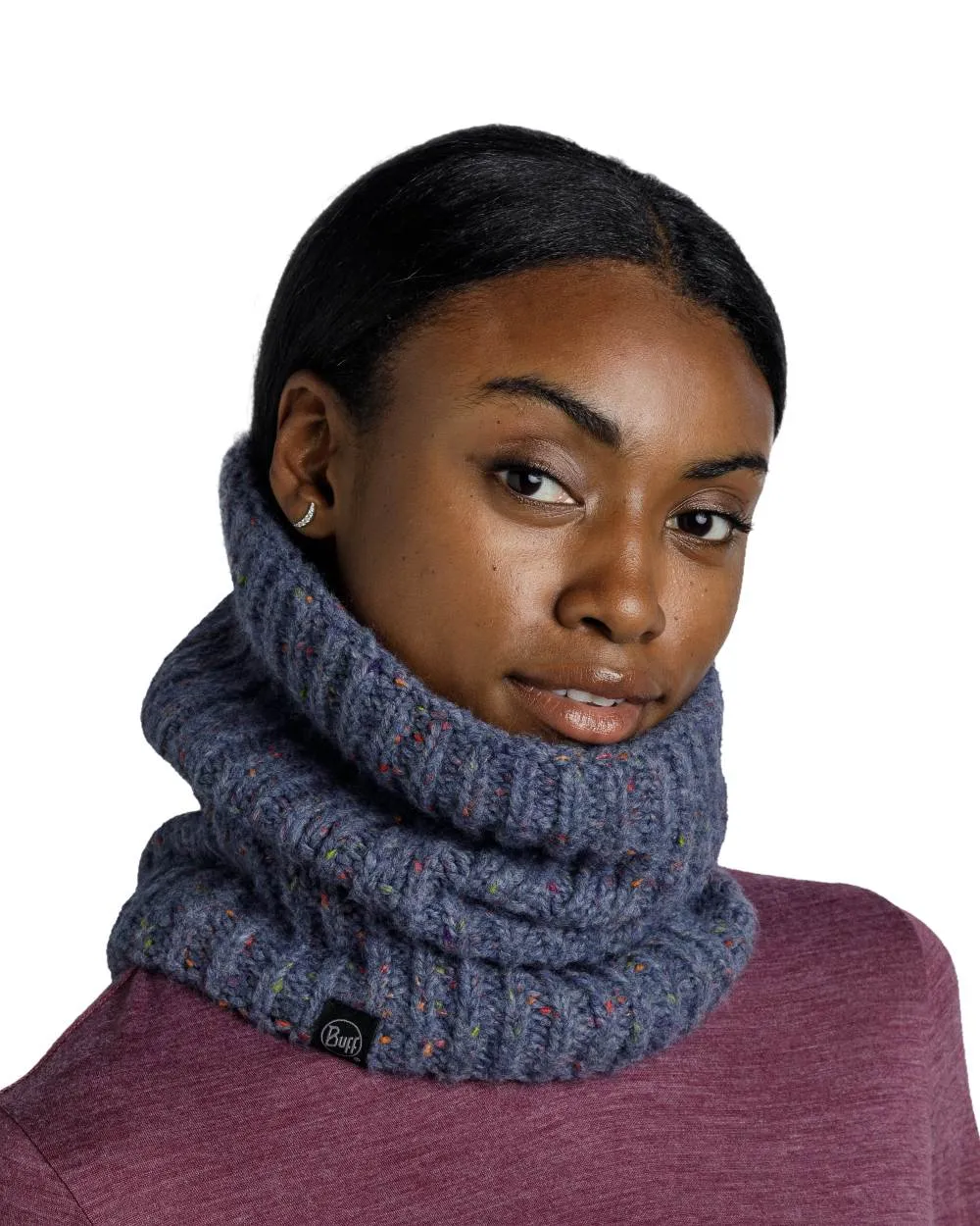 Buff Kim Knitted Fleece Neckwarmer Men's Hiking Hats