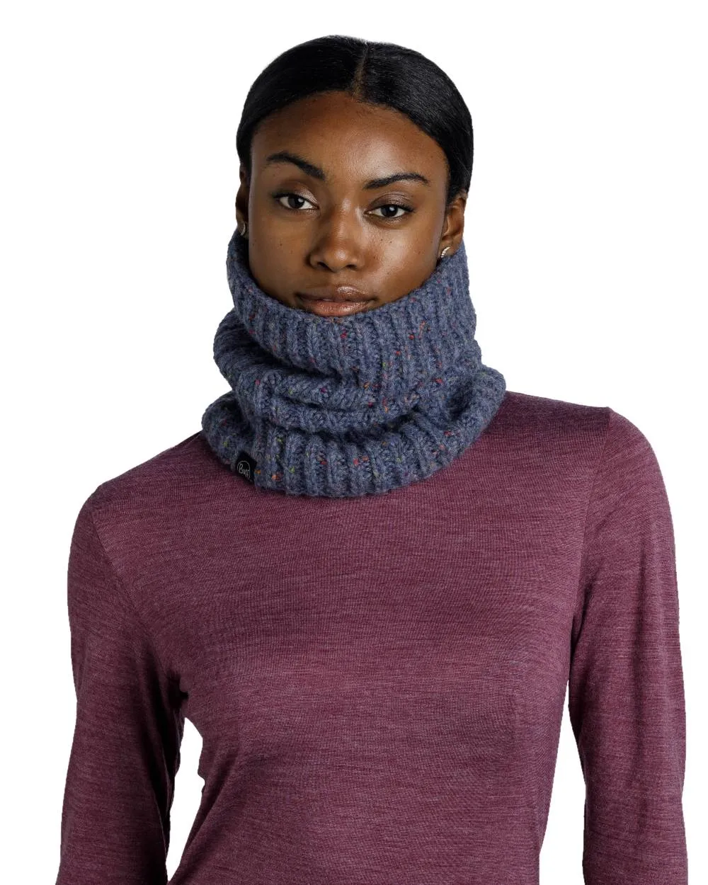 Buff Kim Knitted Fleece Neckwarmer Men's Hiking Hats
