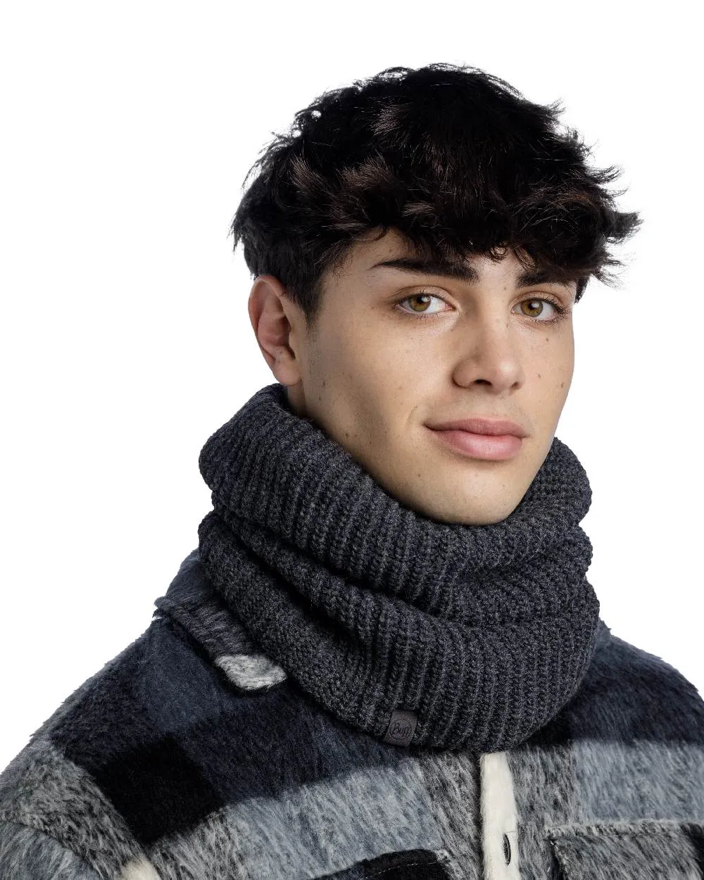 Buff Knitted Polar Neck Warmer Men's Hiking Hats