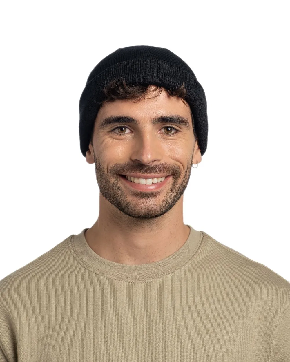 Buff Lilon Fisherman Knitted Beanie Classic Country Hats