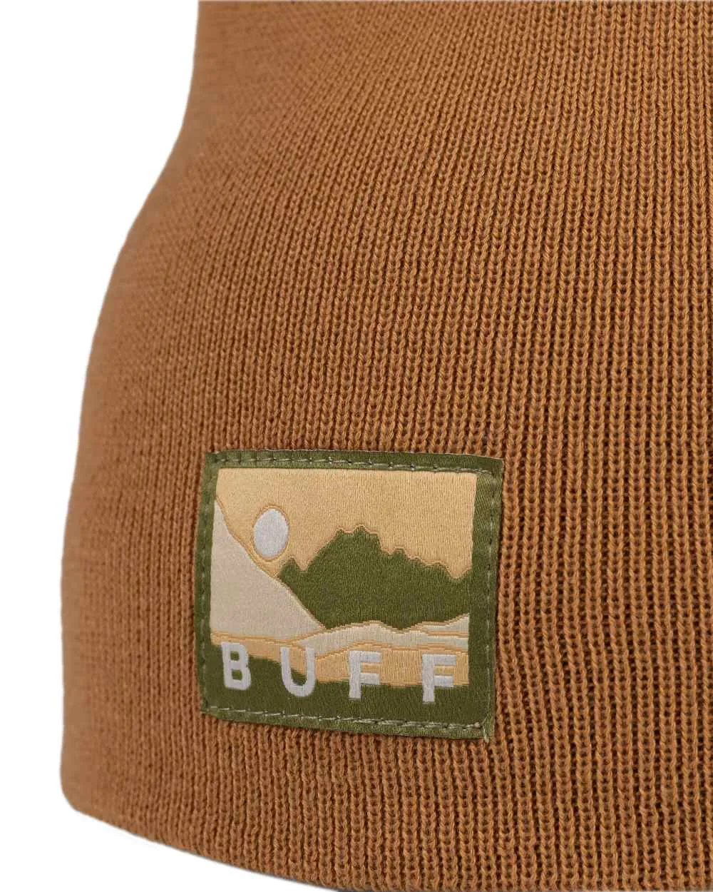 Buff Lilon Knitted Long Beanie Classic Country Hats