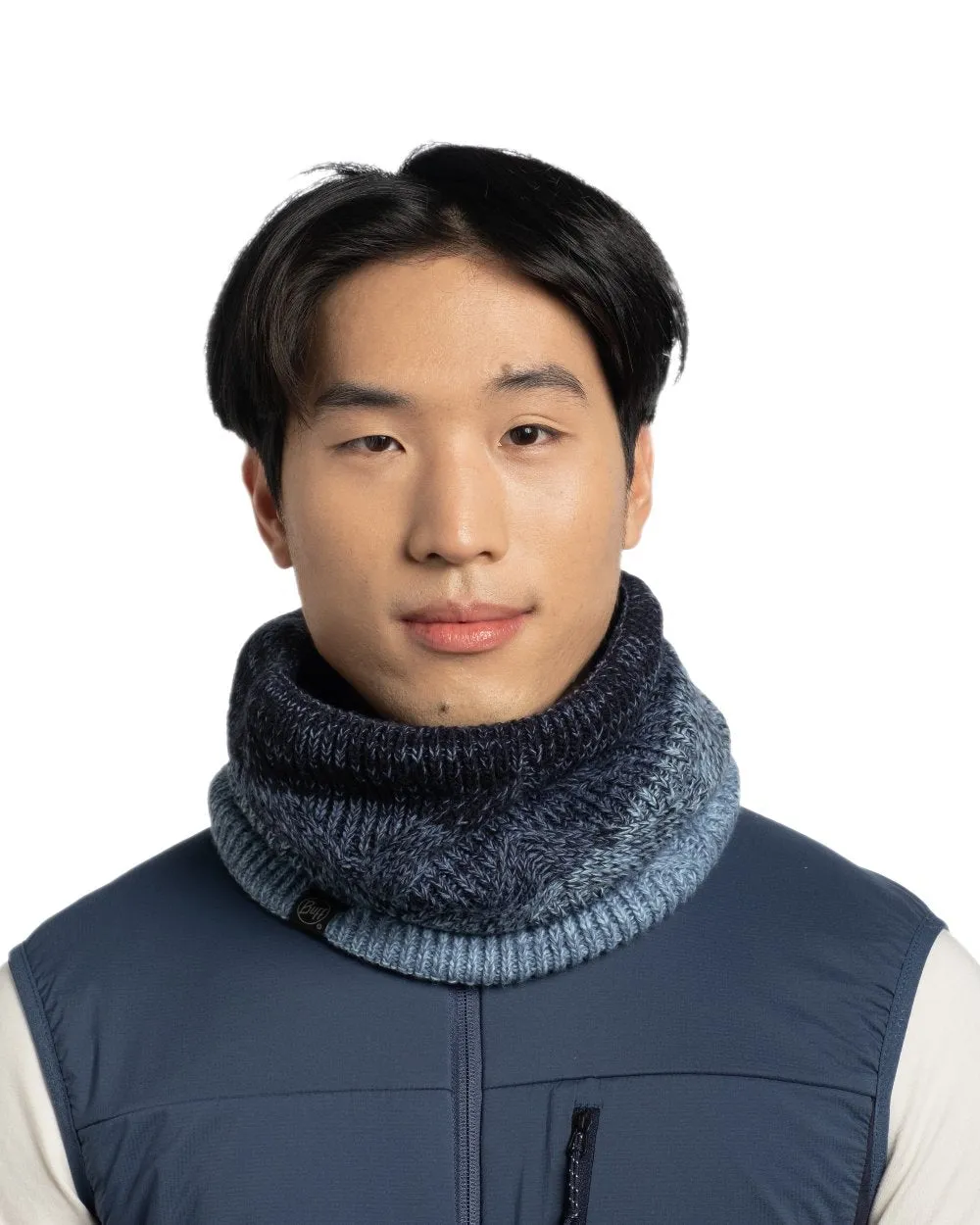 Buff Masha Knitted Polar Neck Warmer Buff Neck Gaiter Men