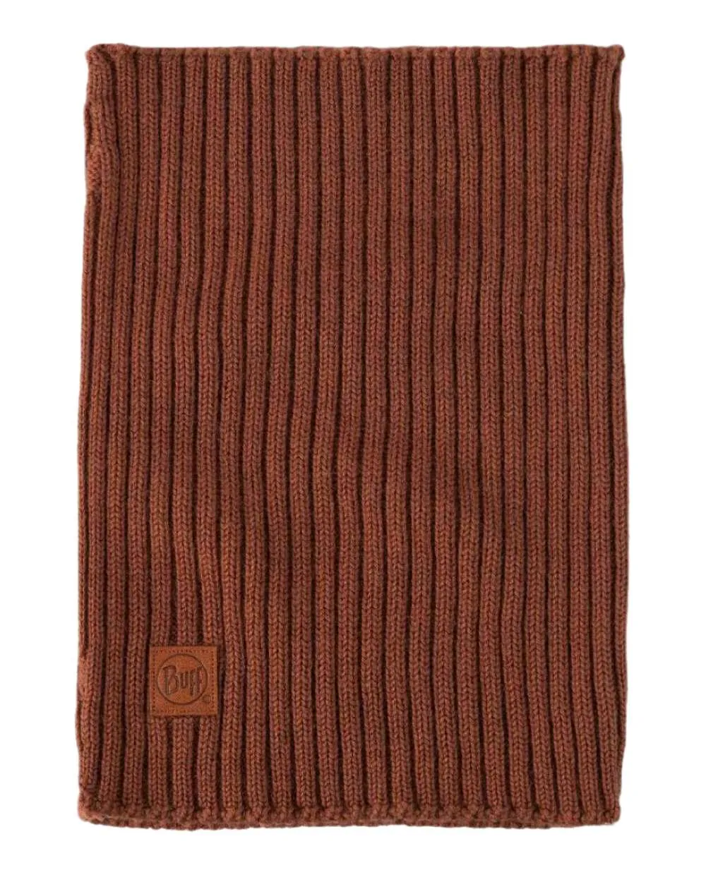 Buff Norval Merino Wool Knitted Neck Warmer Buff Neck Gaiter Men