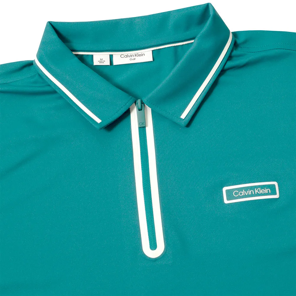 Calvin Klein Belmont Polo Shirt - Sea Green Holiday Sale