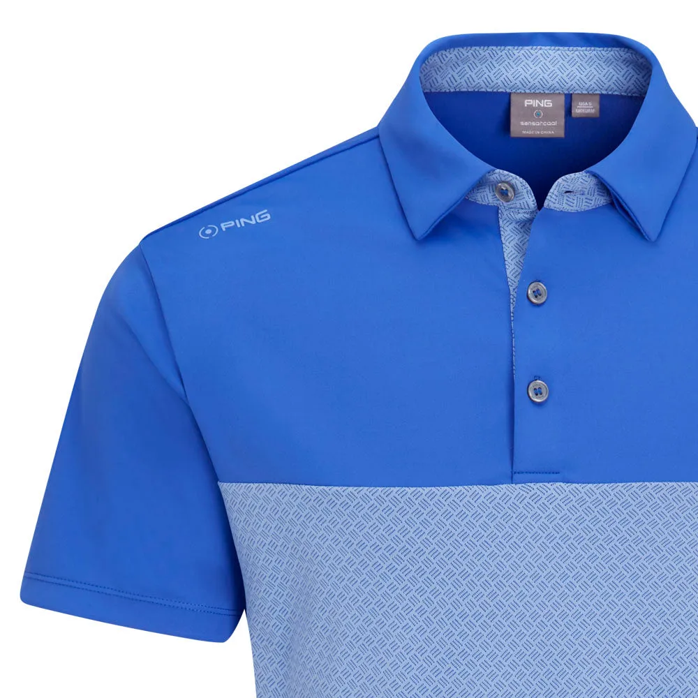 Ping Hall Polo Shirt - Ultra Blue/Cornflower Blue Steal