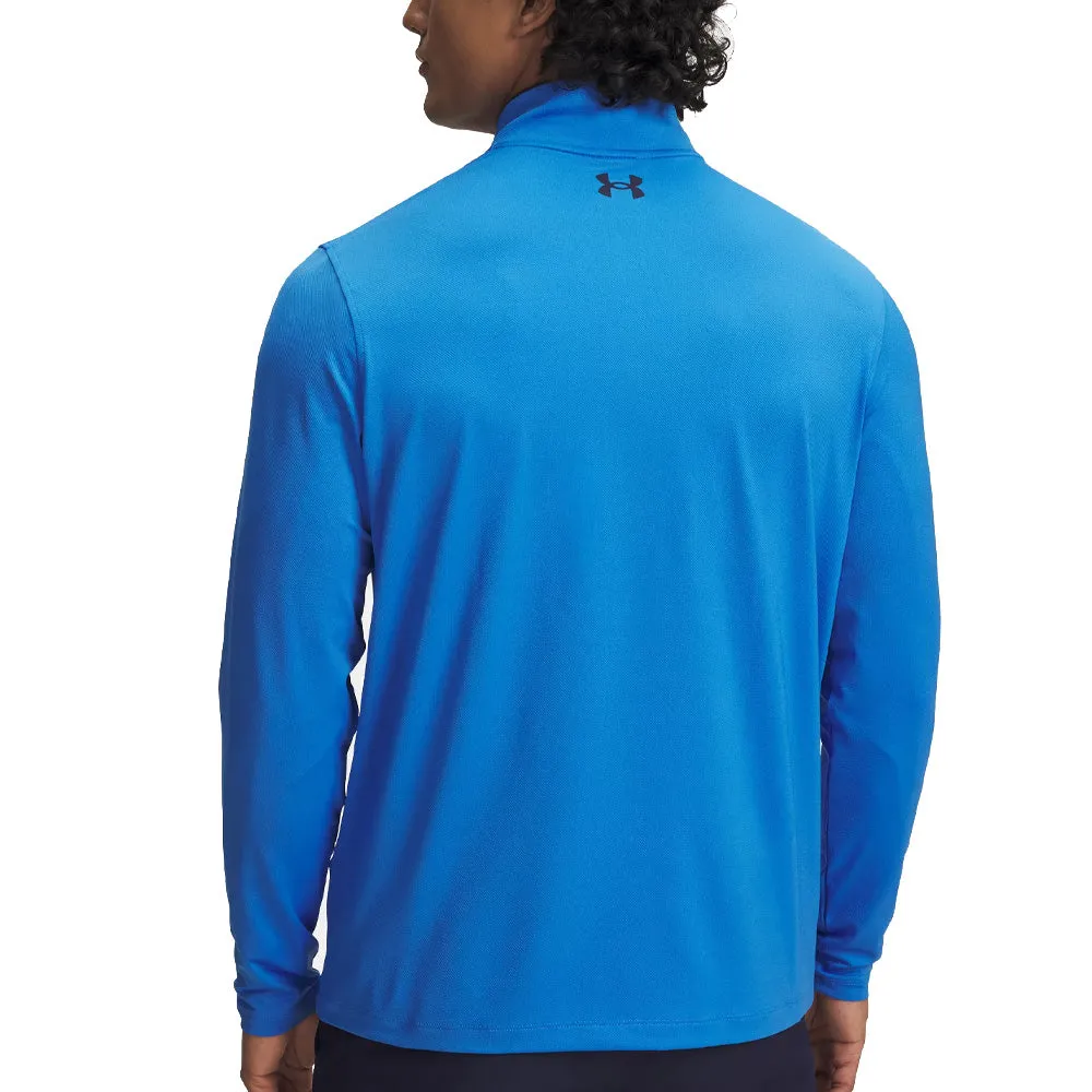 Under Armour Matchplay 1/4 Zip Pullover - Blue Atlantis/Midnight Navy/Midnight Navy Autumn Sale