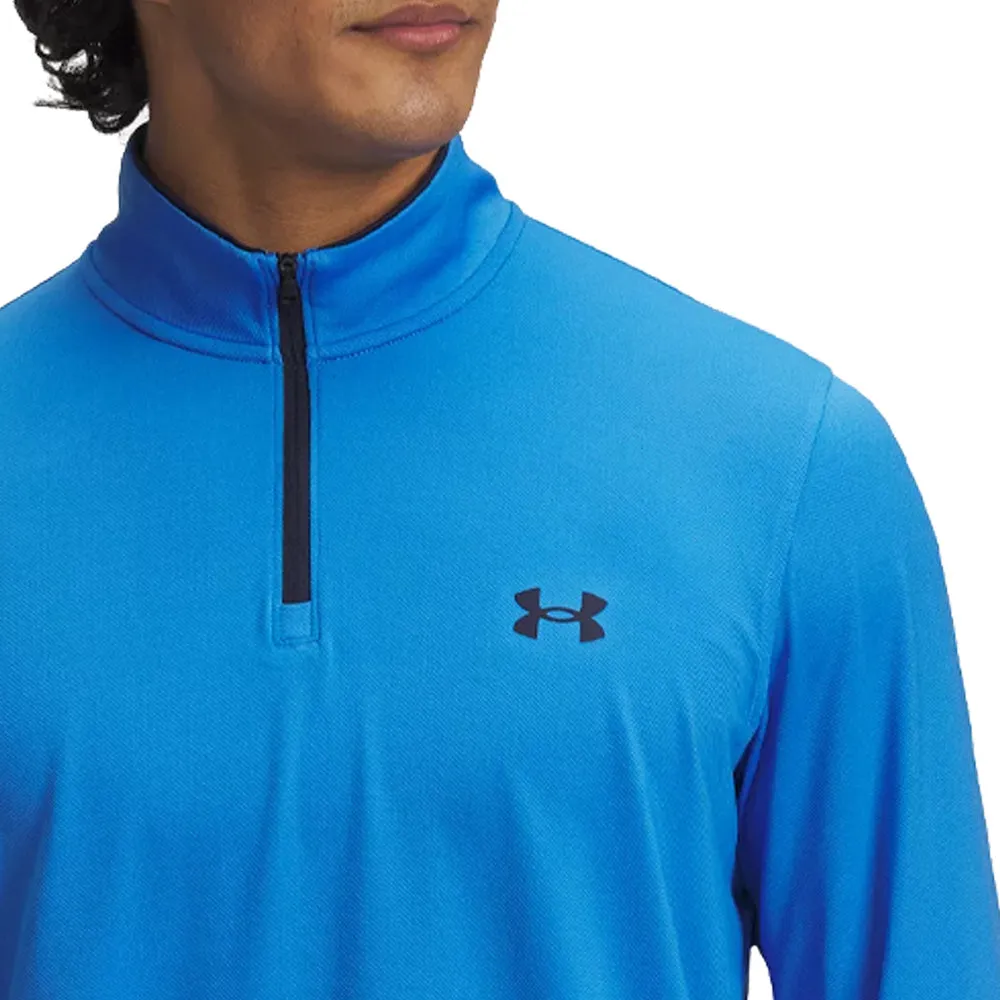 Designed to Dominate Under Armour Matchplay 1/4 Zip Pullover - Blue Atlantis/Midnight Navy/Midnight Navy