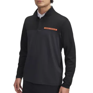 Under Armour T2G 1/4 Zip Pullover - Black/Anthracite/Fire Lead with Style