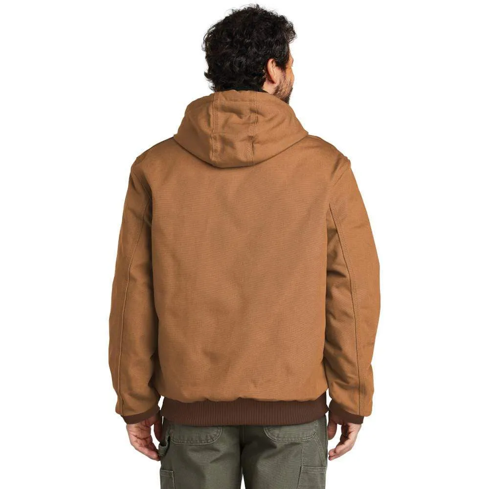 Carhartt - Men'S Quilted-Flannel-Lined Duck Loose Fit Active Jac Economical President's Day Sale