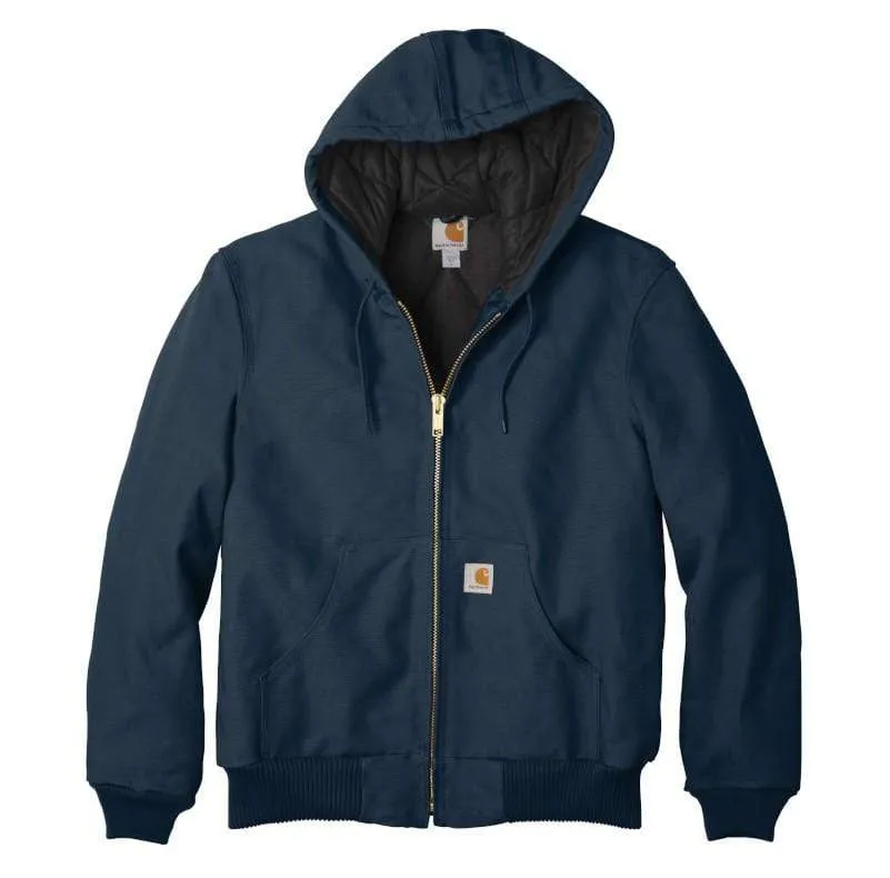 Walk with Purpose Unapologetically You Carhartt - Men'S Quilted-Flannel-Lined Duck Loose Fit Active Jac
