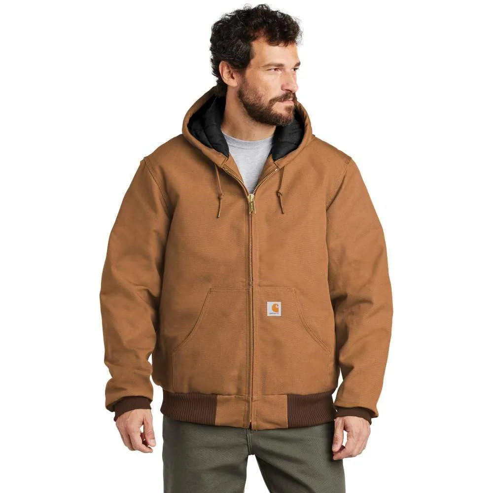 Carhartt - Men'S Quilted-Flannel-Lined Duck Loose Fit Active Jac Command Attention Dress from the Feet Up
