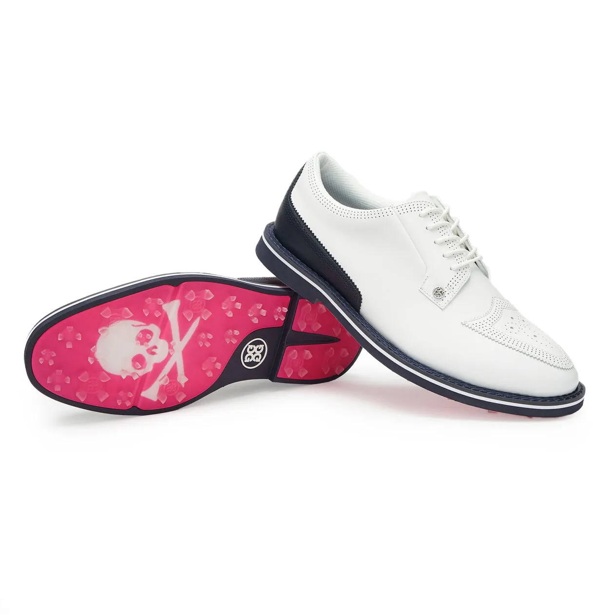 Fearlessly You Affordable G/Fore Brogue Gallivanter Golf Shoes - Snow/Twilight