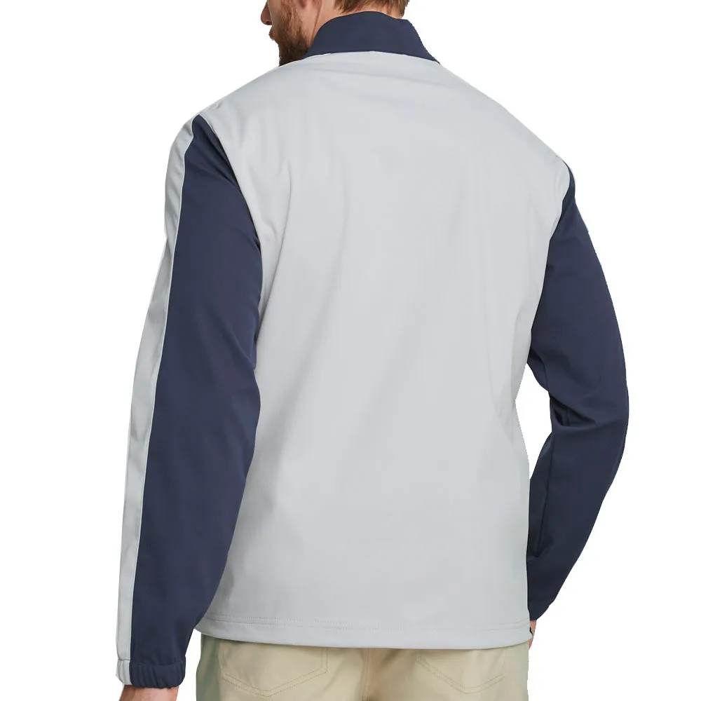 Own Every Step Puma Momentum Woven 1/4 Zip Pullover - Navy Blazer/High Rise