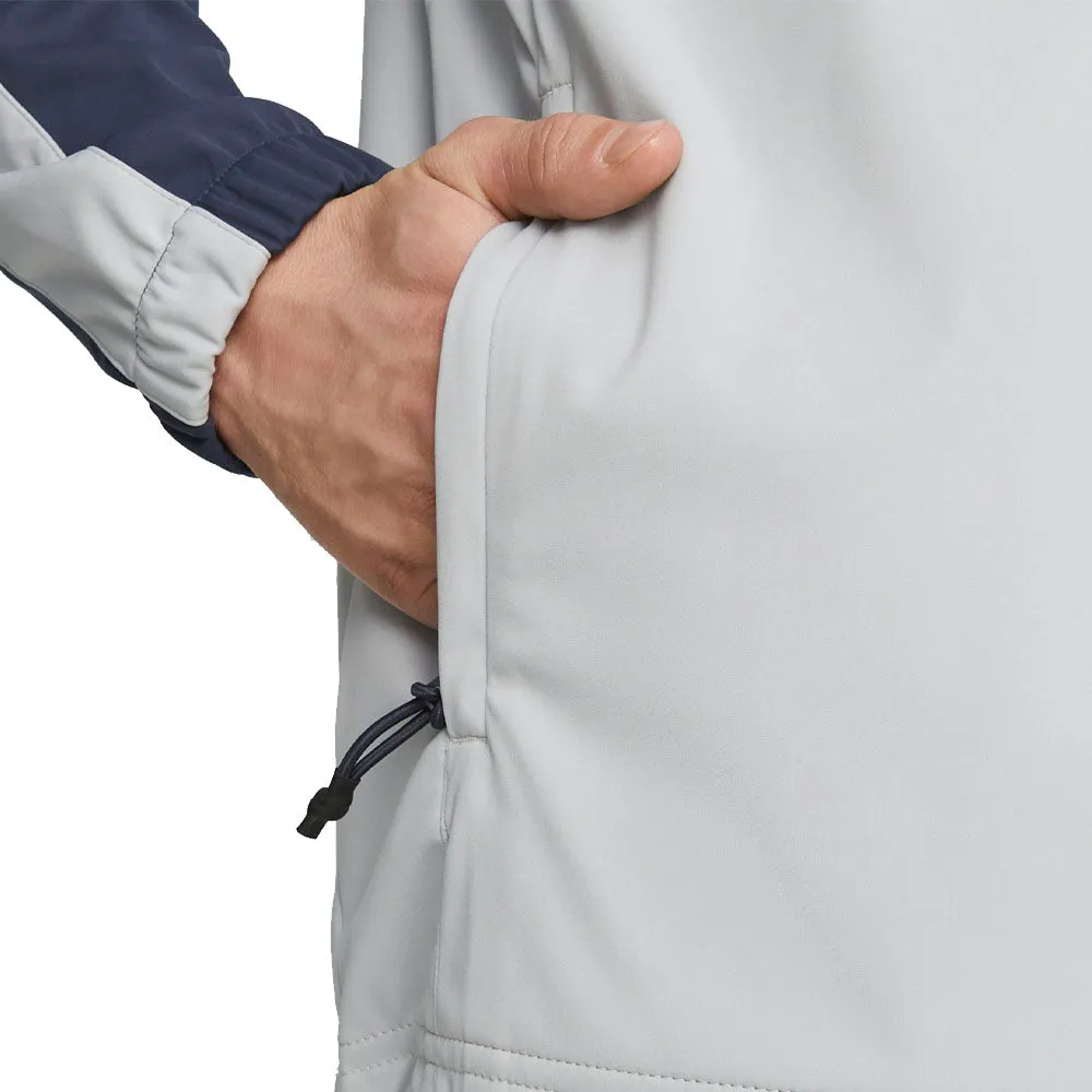 All Eyes on You Autumn Sale Puma Momentum Woven 1/4 Zip Pullover - Navy Blazer/High Rise
