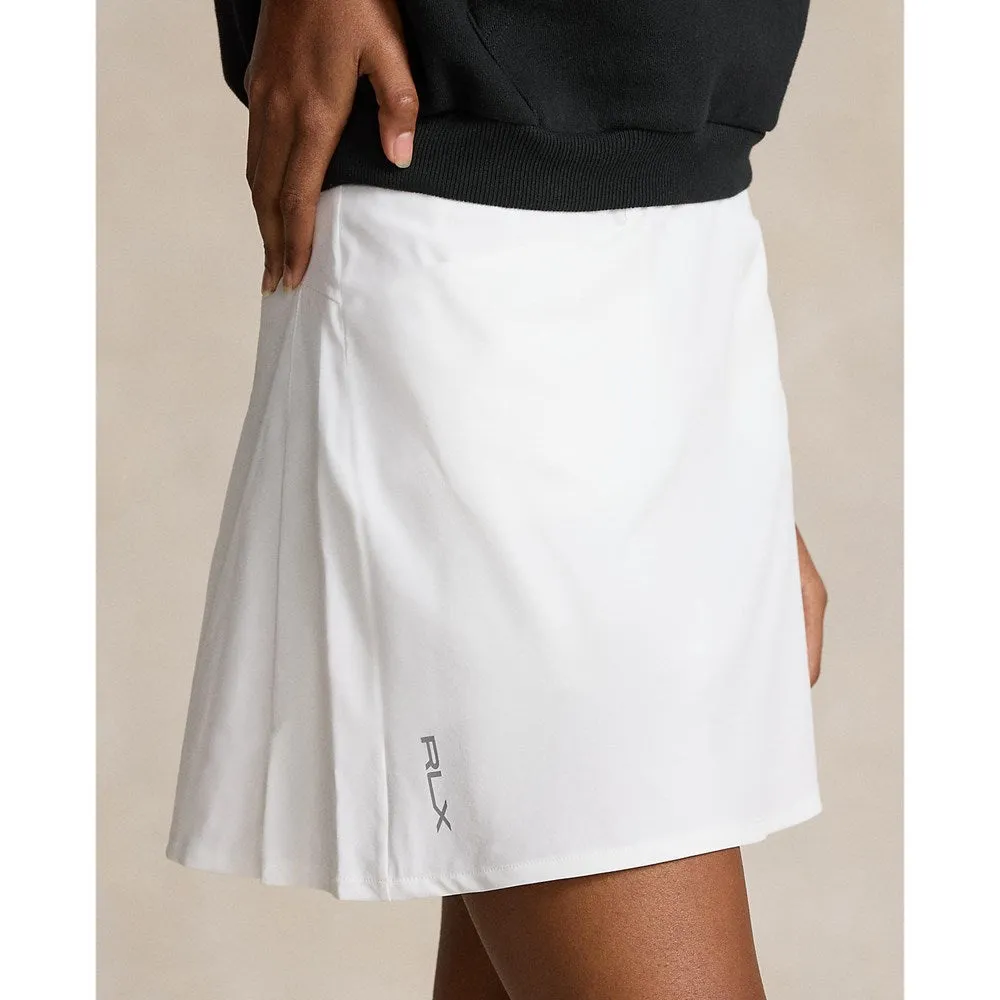Rule the Streets Rlx Ralph Lauren Women'S Performance 17" Pleated Aim Skort - Ceramic White