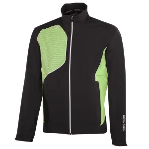 Galvin Green Ames Waterproof Jacket - Black/Fresh Green Labor Day Sale Push Beyond Limits