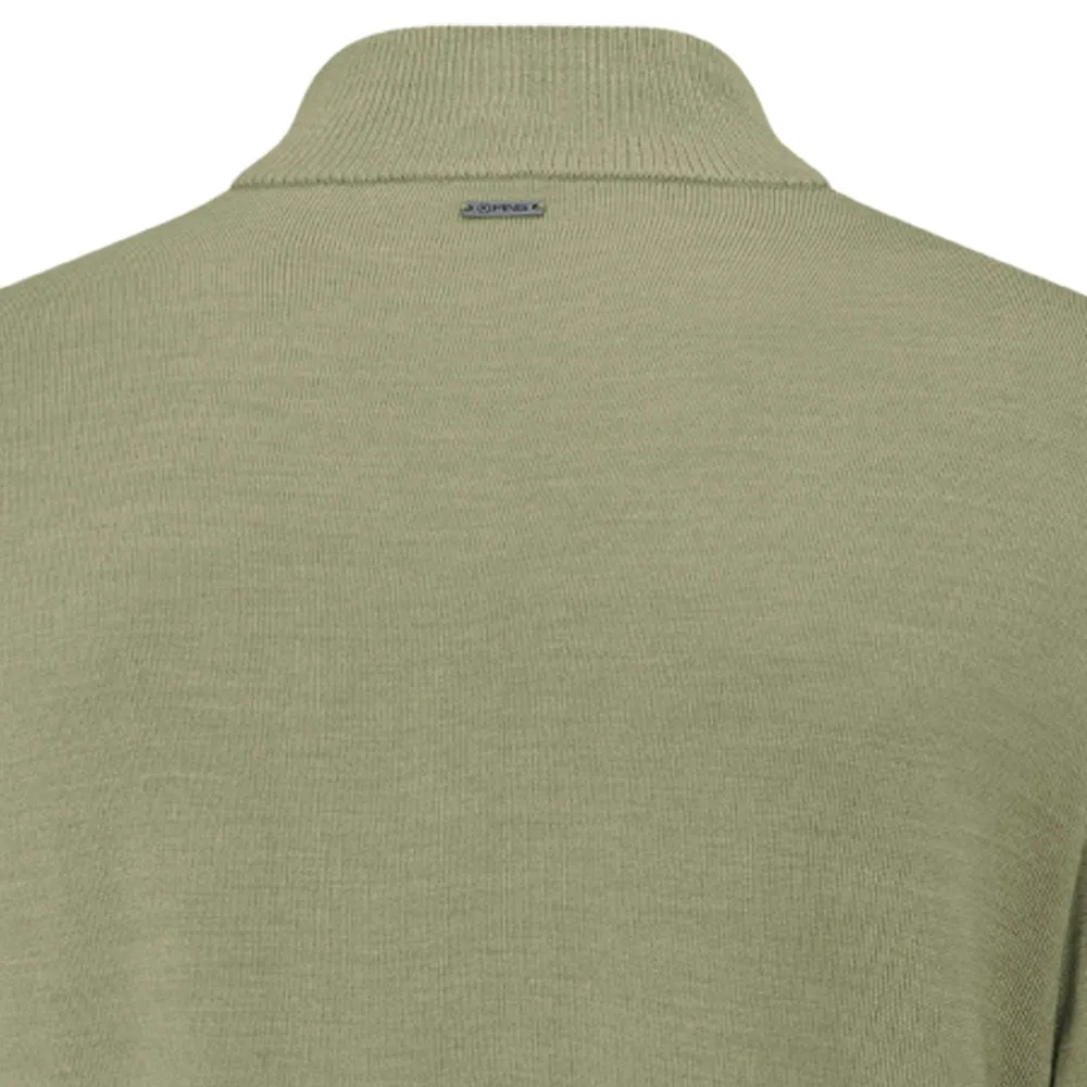 Ping Dorset 1/4 Zip Pullover - Lichen Marl Black Friday Sale Steal