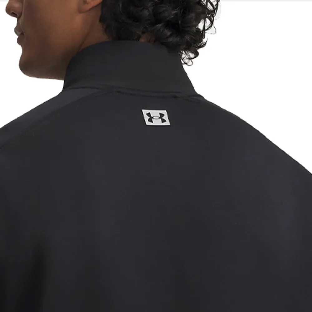Clearance Sale Fuel Your Fire Under Armour Drive Pro Hybrid 1/2 Zip Pullover - Black/Black