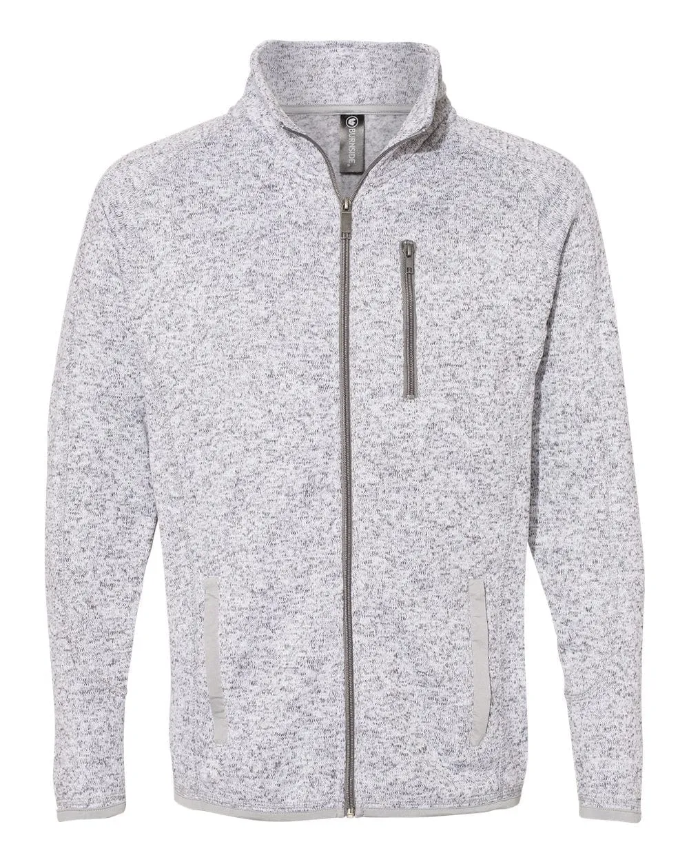 Burnside - Men'S Sweater Knit Jacket No Limits, Just Style Move Like You Mean It