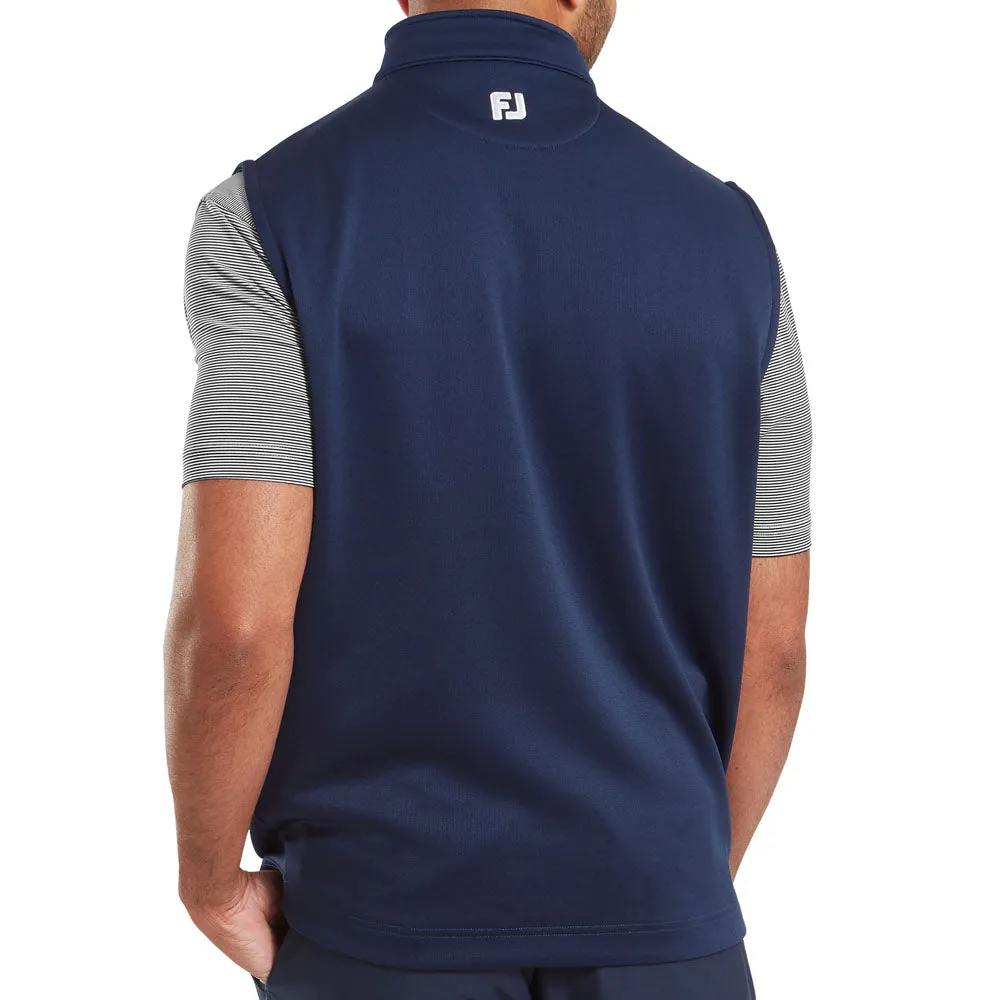 Father's Day Sale Empower Your Journey Footjoy 1/2 Zip Gilet - Navy