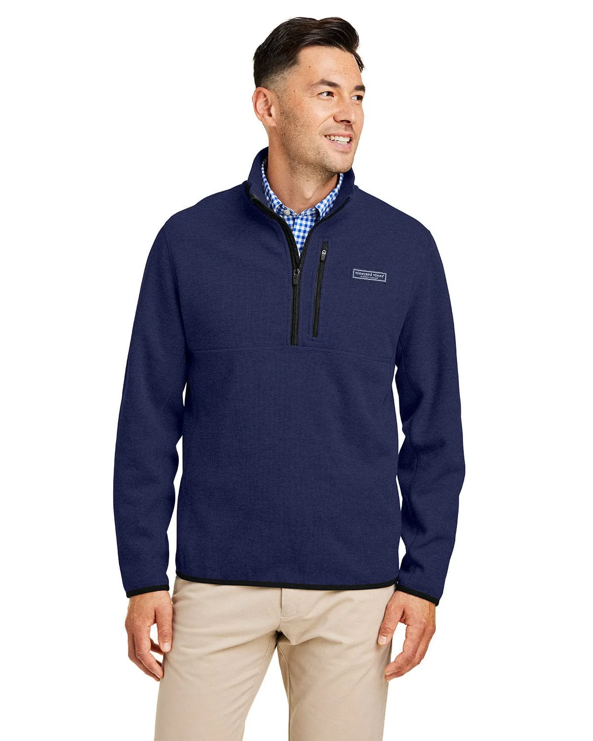 Vineyard Vines - Men'S Mountain Sweater Fleece Quarter-Zip Sweetest Day Sale