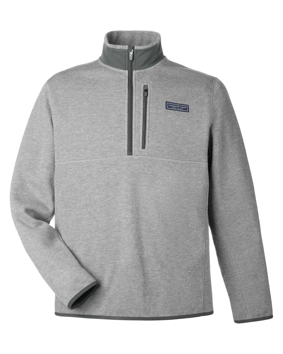 Push Beyond Limits Vineyard Vines - Men'S Mountain Sweater Fleece Quarter-Zip