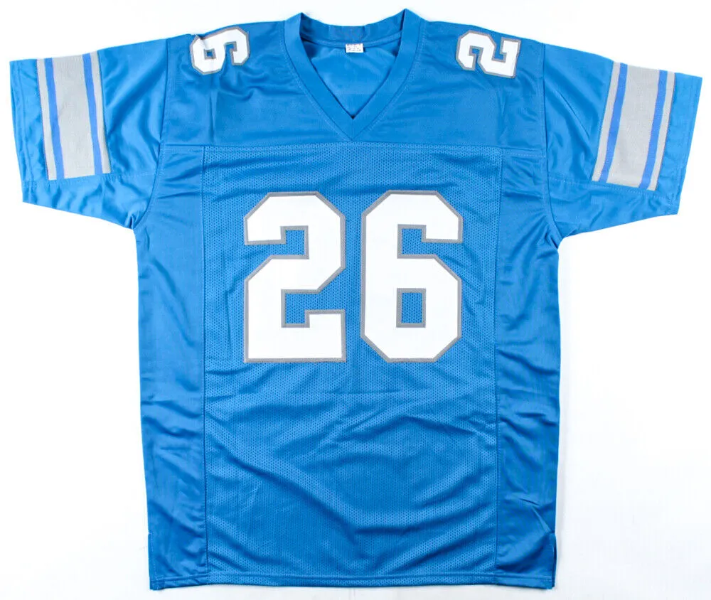 C J. Anderson Signed Detroit Lions Powder Blue Jersey (JSA COA)2019 Running Back