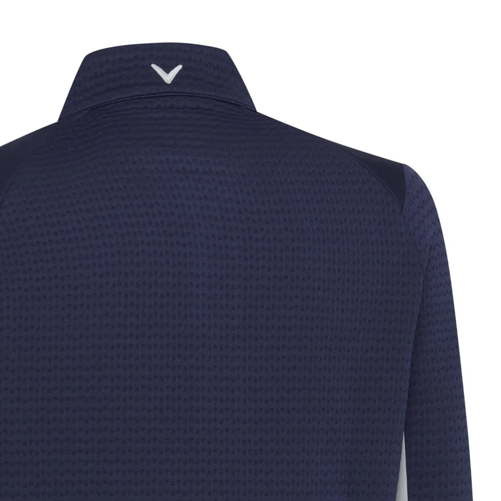 Clearance Sale Spring Sale Callaway 1/4 Zip Textured Pullover - Peacoat