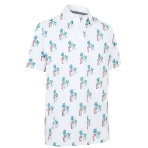 Callaway 19Th Hole Polo Shirt - Bright White Confidence Starts Here