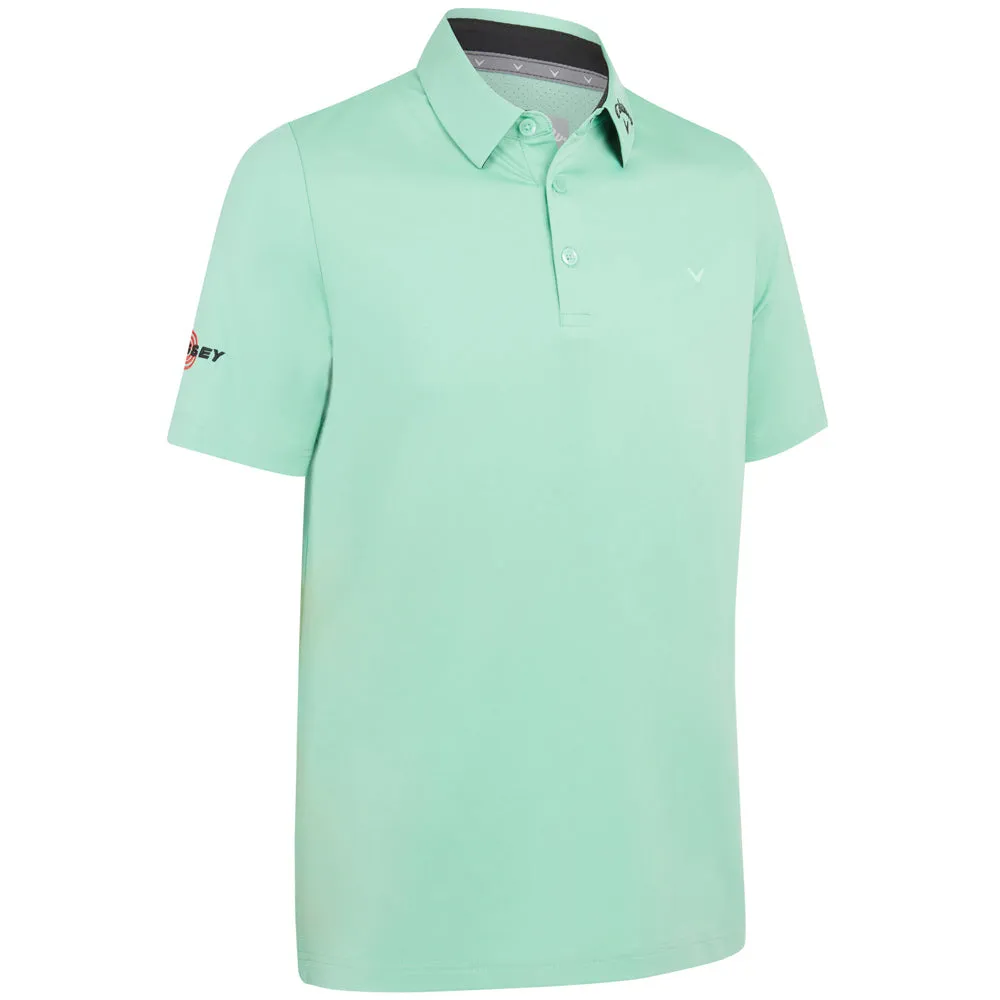 Callaway 3 Chev Odyssey Polo Shirt - Neptune Green Keep Going Strong