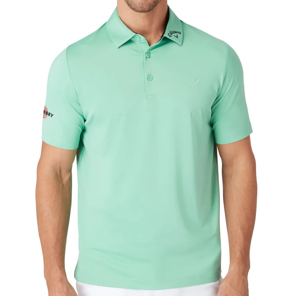 Callaway 3 Chev Odyssey Polo Shirt - Neptune Green Hit Your Next Level