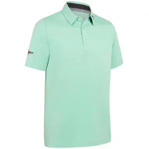 Callaway 3 Chev Odyssey Polo Shirt - Neptune Green Keep Going Strong