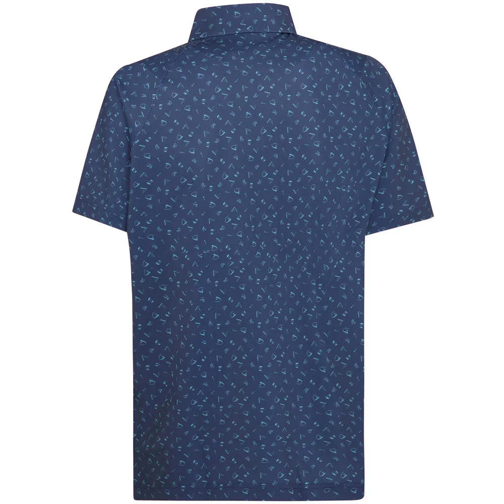Callaway All Over 'Drive' Polo Shirt - Peacoat Push Beyond Limits