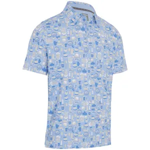 Define Your Own Way Callaway Celebration Feast Print Polo Shirt - Open Air