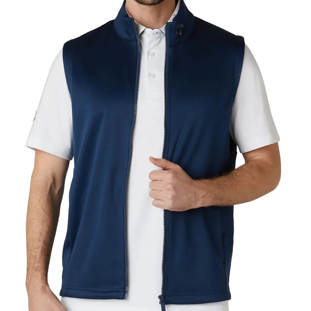 Walk Loud Fuel Your Fire Callaway Chev High Gauge Gilet - Peacoat
