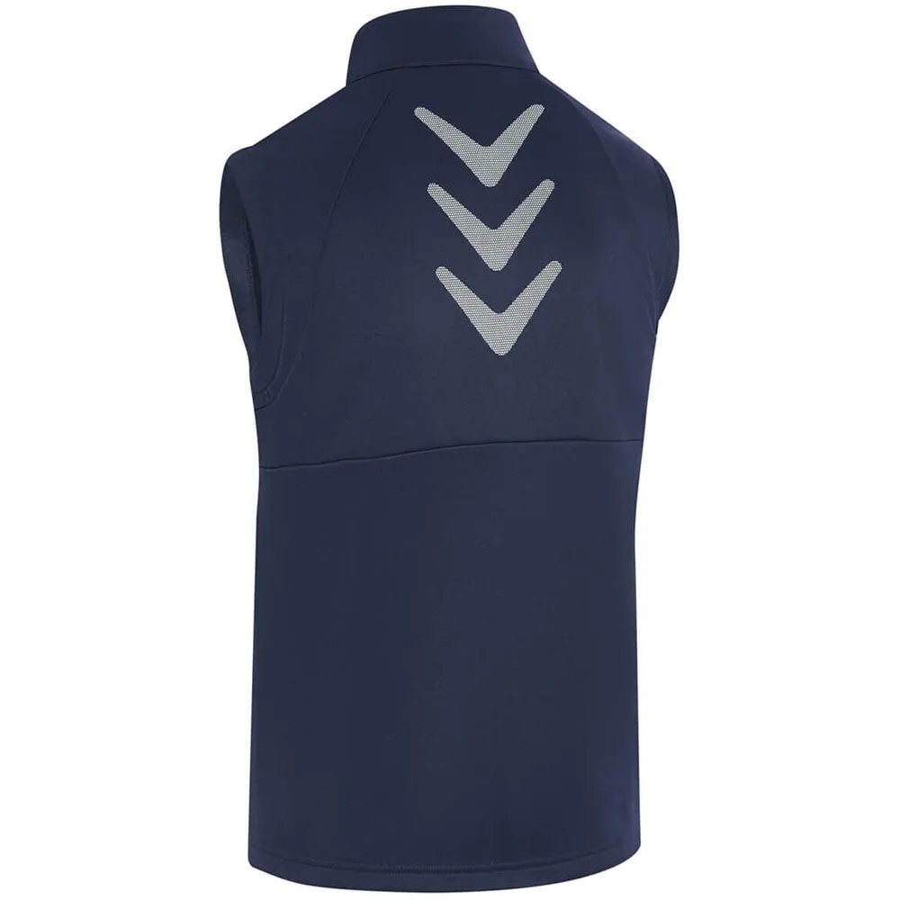 Callaway Chev High Gauge Gilet - Peacoat Made to Move Christmas Day Sale