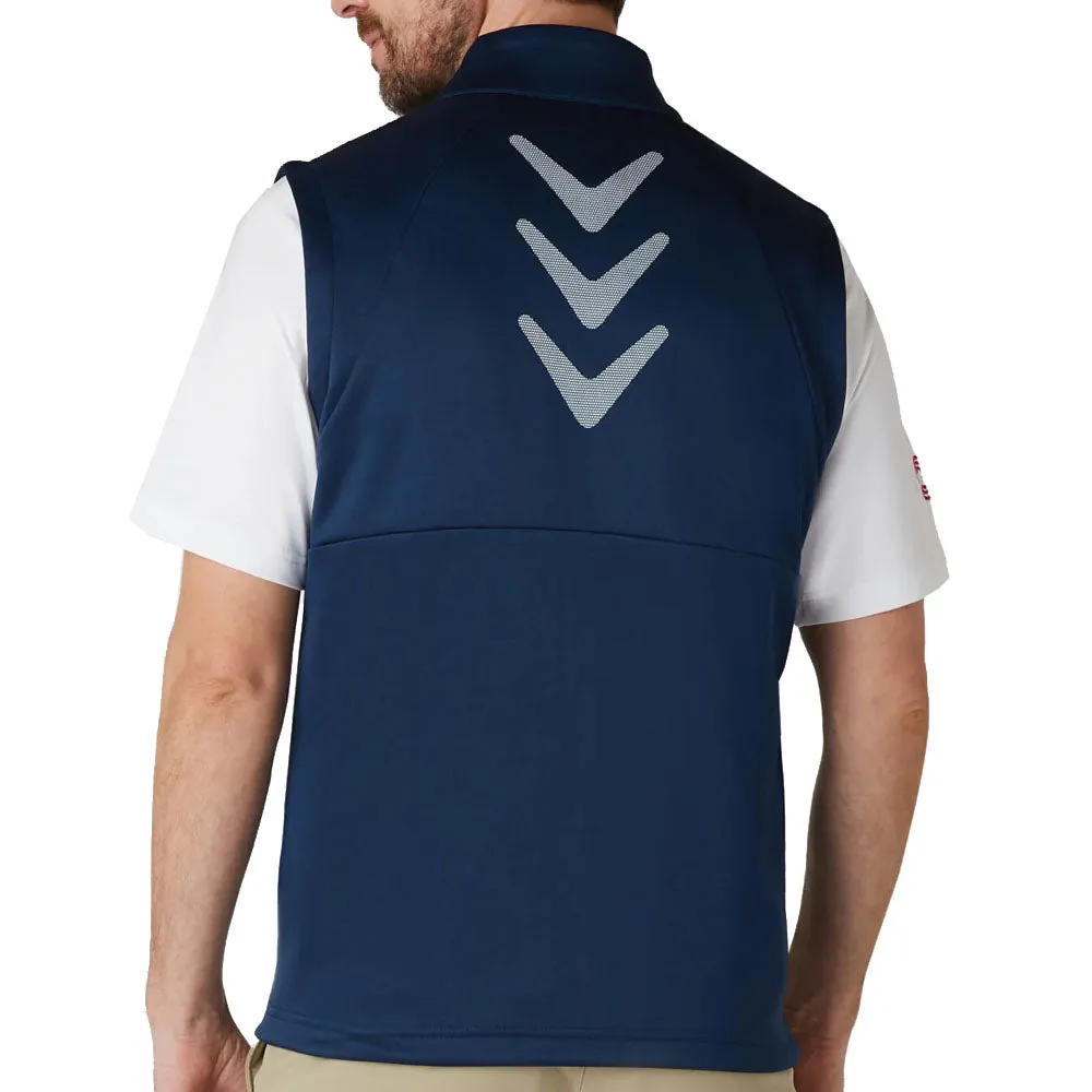 Callaway Chev High Gauge Gilet - Peacoat Made to Turn Heads