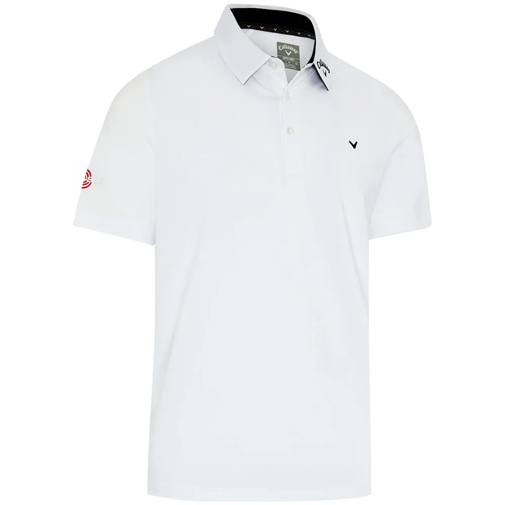 Callaway Chev Odyssey Polo Shirt - Bright White Style Meets Power Spring Sale