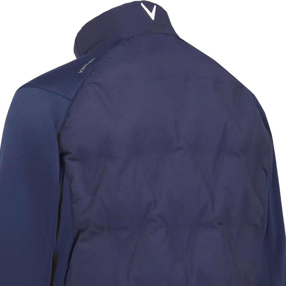 Not for the Ordinary Callaway Chev Welded Quilted Jacket - Peacoat