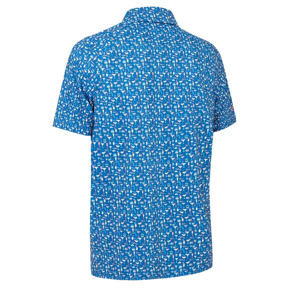 Callaway Cocktail Polo Shirt - Galaxy Blue Limited Time Offer