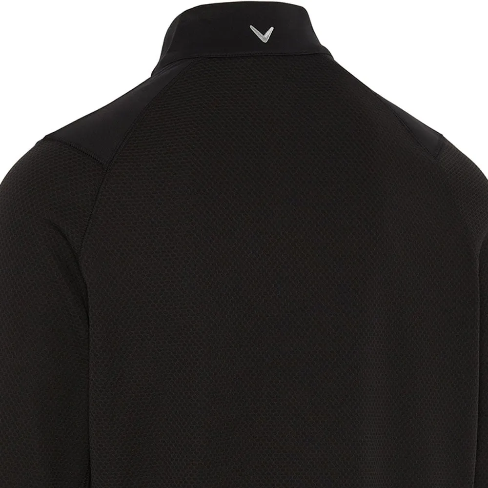 Dare to Lead Callaway Hex 1/4 Zip Pullover - Caviar