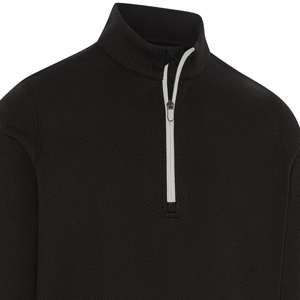 Black Friday Offer Back To School Sale Callaway Hex 1/4 Zip Pullover - Caviar