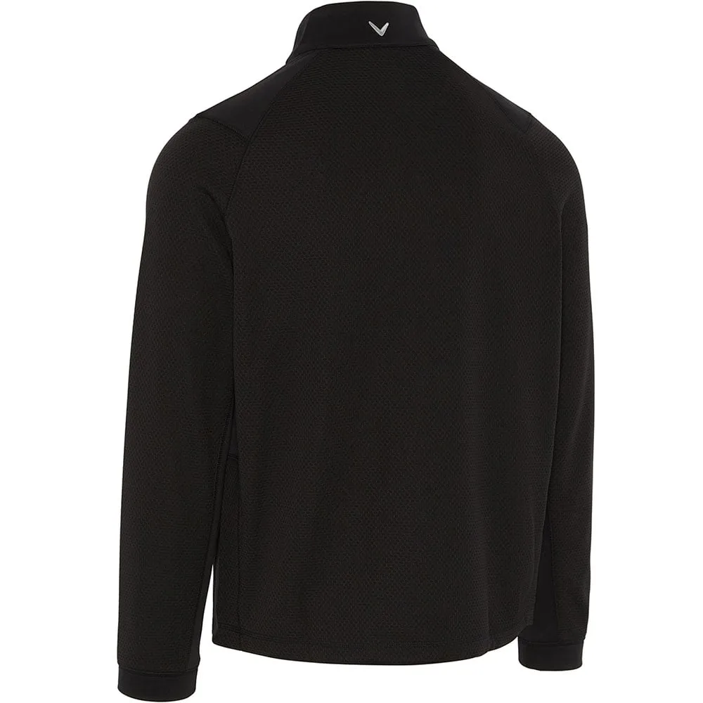 Hit Your Next Level Callaway Hex 1/4 Zip Pullover - Caviar