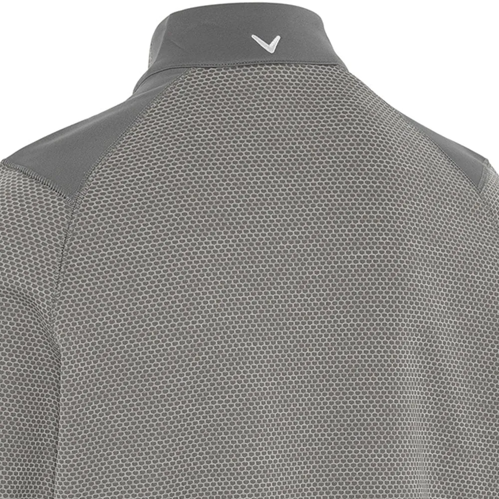 Callaway Hex 1/4 Zip Pullover - Medium Grey/Heather Unleash Your Power Black Friday Deal
