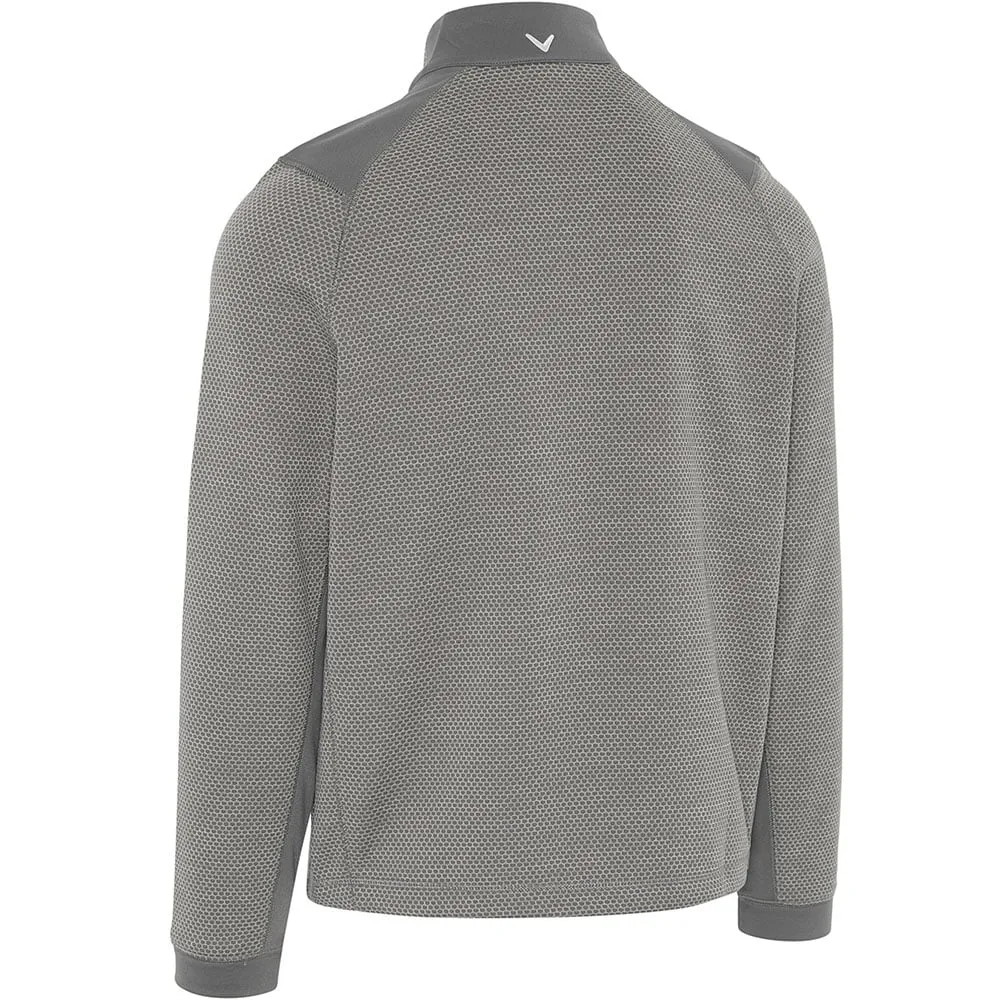 Callaway Hex 1/4 Zip Pullover - Medium Grey/Heather Dress from the Feet Up Fearlessly You