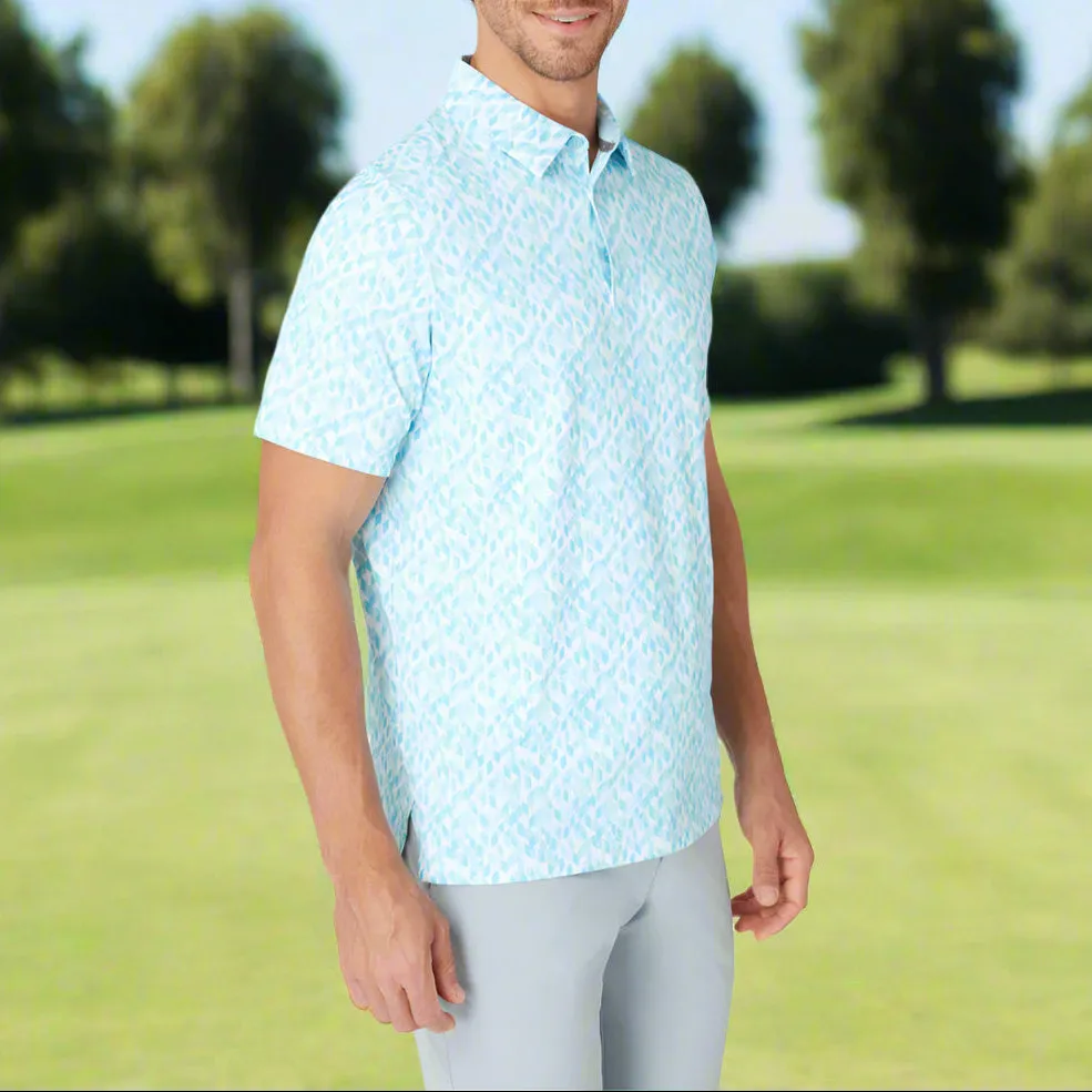Callaway Kaleidoscope Chev Polo Shirt - Arctic Paradise Autumn Sale Born to Stand Out