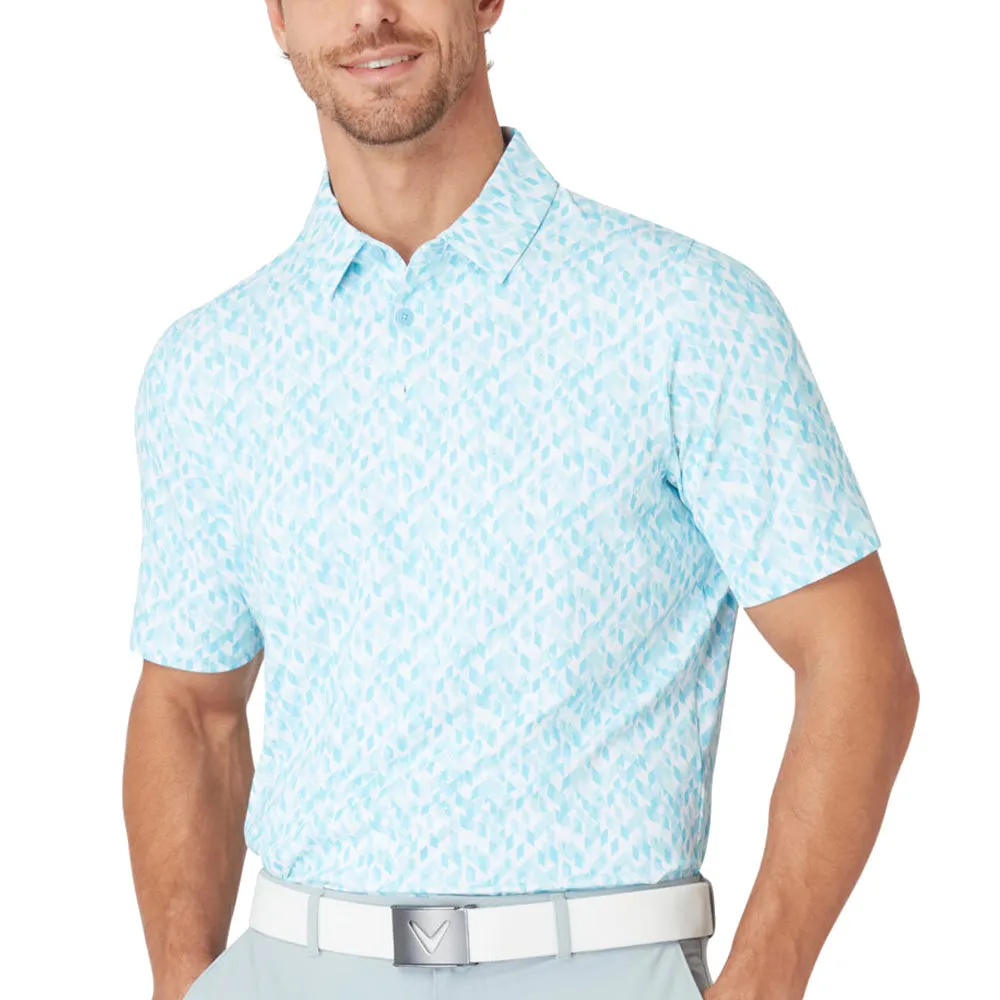 Callaway Kaleidoscope Chev Polo Shirt - Arctic Paradise Define Your Own Way Rise Every Time